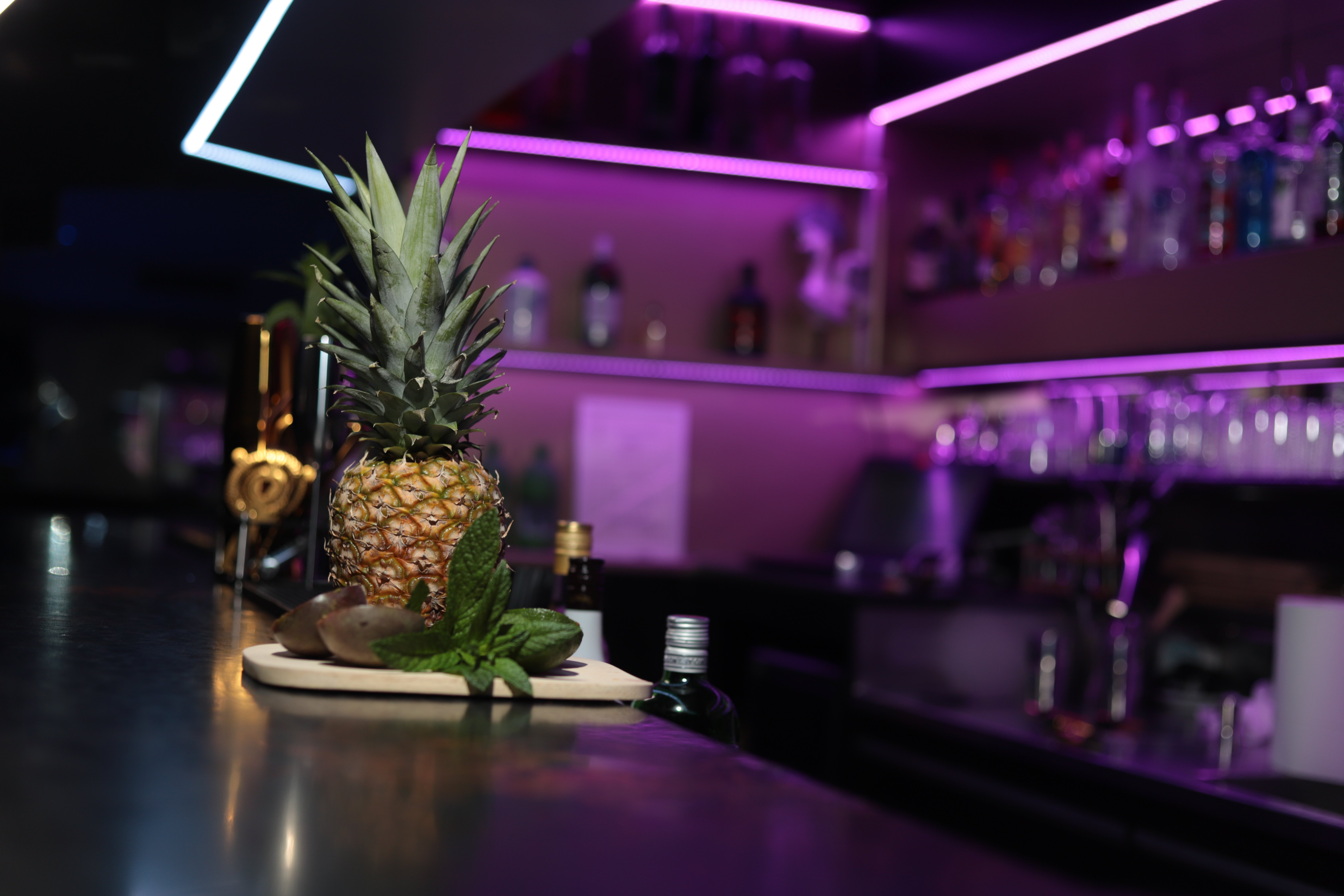 Préparation de cocktails exotiques